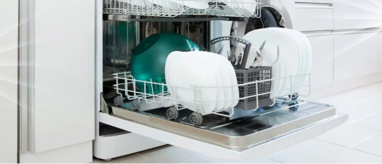  FIREGAS Portable Countertop Dishwasher, 5 L Built-in