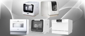 A featured image of the topic The Best COMFEE Dishwashers, containing inmages of all the dishwashers in the list.