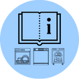 Dishwasher Guides Icon for Product Guides page.