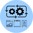 Dishwasher Accessories Icon for Product Accessories page.