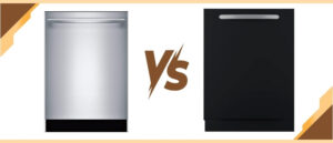 A featured image of the topic BOSCH SHXM88Z75N vs Summit DW243BADA Dishwasher Comparison, containing inmages of Honeywell HDS24SS Dishwasher and BOSCH SHX78B75UC Dishwasher side by side.