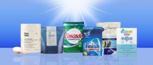 Showcasing a selection of the 6 Best Dishwasher Detergent For Hard Water, including brands like Cascade Complete, Finish, and Ecover ZERO, among others, each designed to provide effective cleaning results in hard water conditions.
