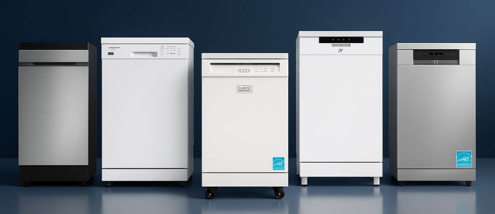 5 Best Portable Dishwashers for Easy Setup and Fast Cleanup