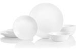 02 Corelle Vitrelle 18-Piece Dinnerwar Small image showing Corelle Vitrelle 18-piece lightweight white dinnerware set