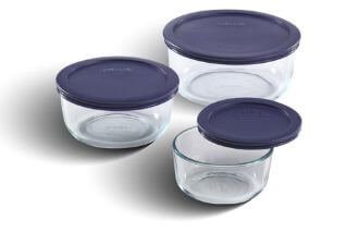 03 Pyrex Simply Store Glass Food Storage Containers Small Pyrex Simply Store Glass Food Storage Containers Small Image