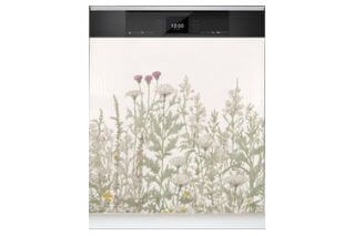 07 Herb Flower Dishwasher Magnetic Cover Small JUMBEAR Dishwasher Magnetic Cover-Small Image