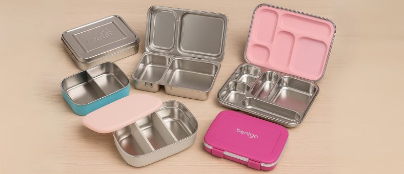 12 Best Dishwasher-Safe Stainless Steel Lunchboxes for Kids