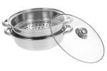 02-HAKIDZEL Double-layer Food Steamer Small HAKIDZEL Double-layer Food Steamer Small Image