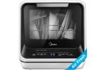 02_Midea MDC17P0ABB small image The small image showing the design of Midea MDC17P0ABB countertop dishwasher.