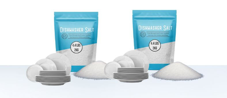 IMPRESA Dishwasher Salt 4.4 lbs pack – high-quality coarse salt for softening hard water, listed as one of the Best Dishwasher Salt picks.