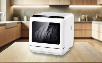 Complete AooDen AO-PDW-W-1 Dishwasher Review for Small Kitchens