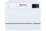 02_Magic Chef MCSCD6W5 small image The small image showing the design of Magic Chef MCSCD6W5 countertop dishwasher.