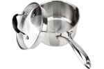 05-AVACRAFT Stainless Steel Saucepan Small AVACRAFT Stainless Steel Saucepan small stainless steel saucepan with strainer lid