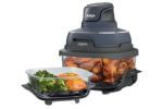 05- Ninja Crispi Portable Glass Air Fryer Small Ninja Crispi Glass Air Fryer with see-through design, one of the best air fryers for compact countertop use.