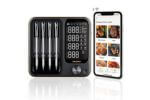 05-Wireless Meat Thermometer Small Digital thermometer with four probes and phone app.