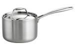 07-Tramontina Signature Tri-Ply Clad Saucepan Small Tramontina Tri-Ply Clad Saucepan small stainless steel saucepan with lid