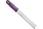 01-Microplane Premium Classic Series Zester Small Microplane purple-handle zester Small Image.