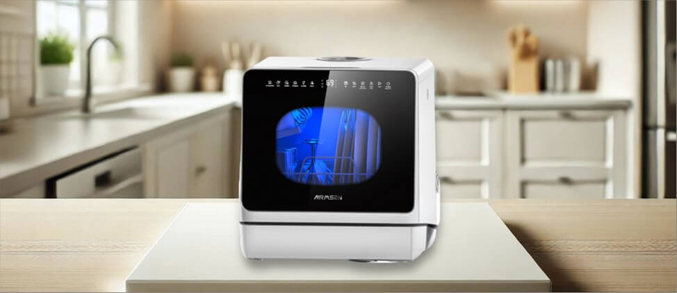 AIRMSEN TDQR09 Dishwasher Review with Simple Performance Breakdown