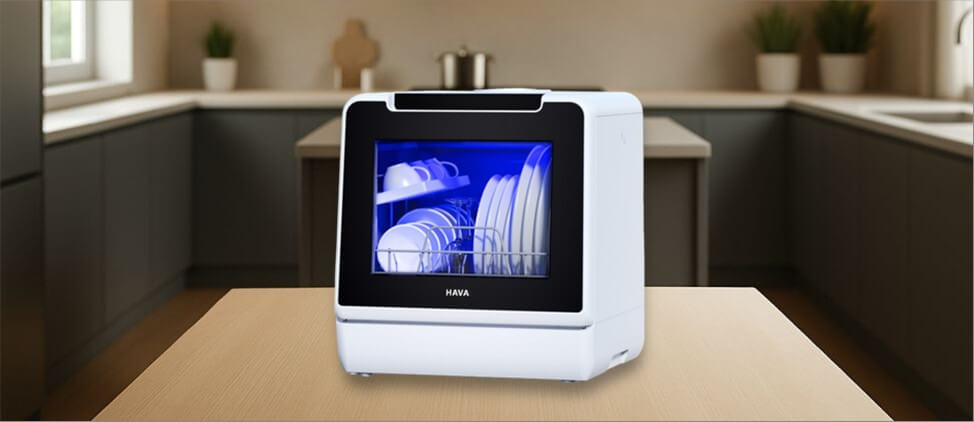 HAVA TDQR07 Dishwasher Review for Efficient Small-Space Washing