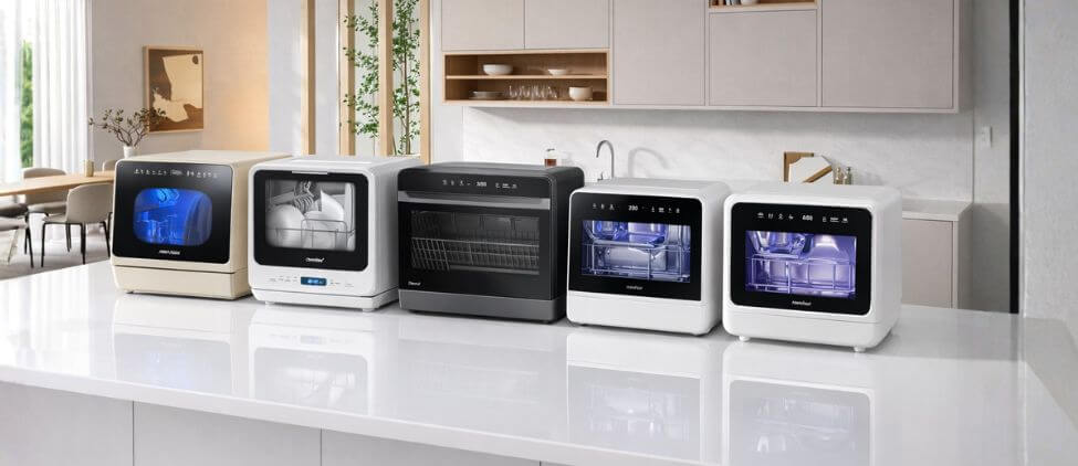 6 Best Countertop Mini Dishwashers with Smart Cleaning Performance in 2026