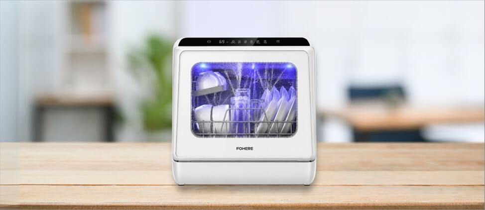 FOHERE TDQR01 Dishwasher Review for Small Kitchens